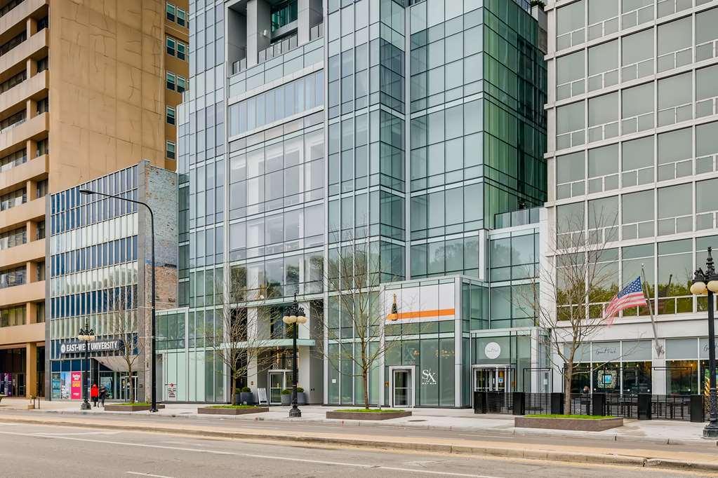 Aparthotel Sentral Michigan Avenue Chicago Exterior foto The headquarters of the National Science Foundation in Arlington, Virginia